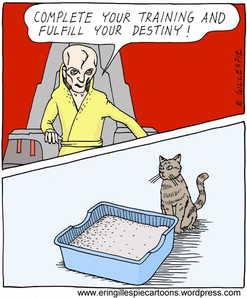 Snoke’s Cat Cartoon 