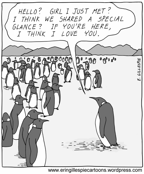 Penguins cartoon
